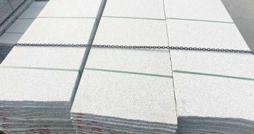 呼和浩特芝麻白毛板，石材毛板