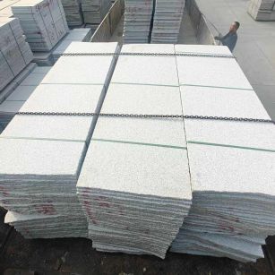 呼和浩特芝麻白毛板，石材毛板