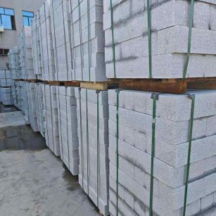 呼和浩特芝麻白路牙石，路侧石