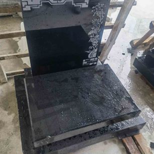 呼和浩特花岗岩墓碑石 墓碑 套墓