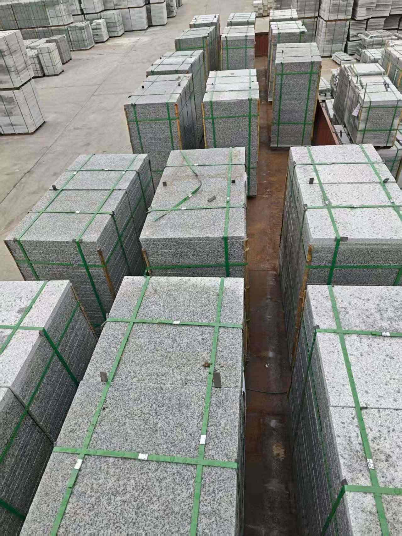 呼和浩特芝麻白地铺板  地铺石