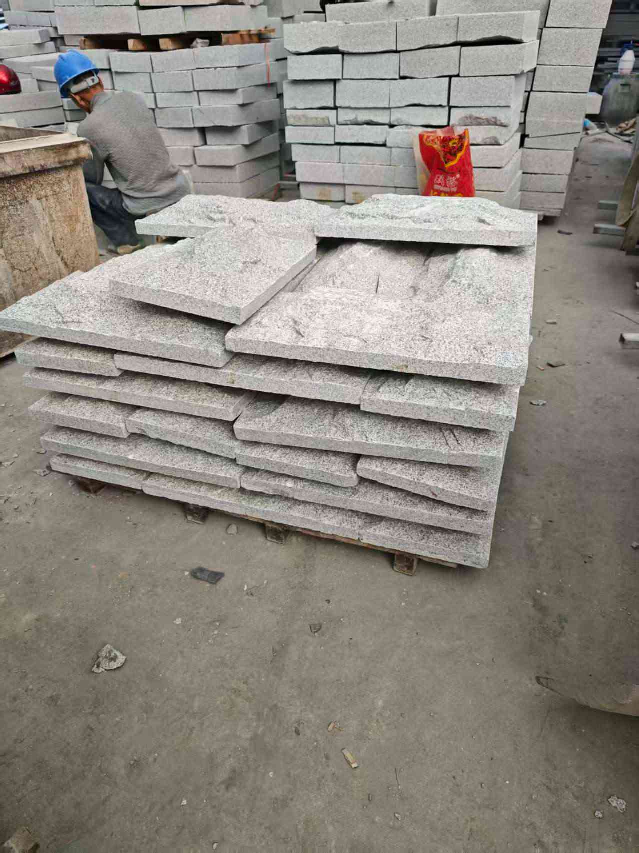 呼和浩特芝麻白蘑菇石，自然面